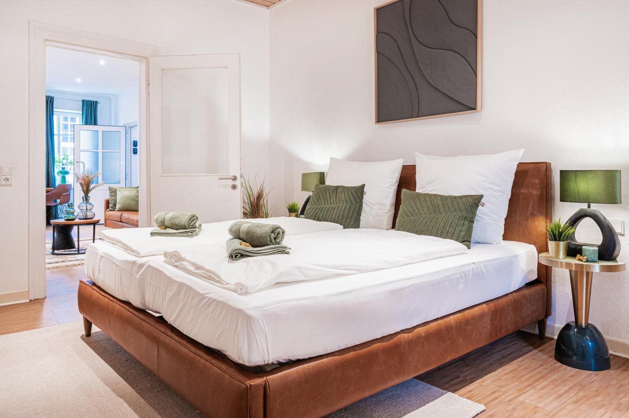 Schoene Ferienwohnung In 克桑滕 外观 照片